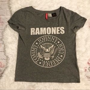 Ramones t-shirt.